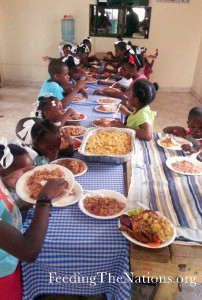 Haiti: Feeding 4,000 Daily