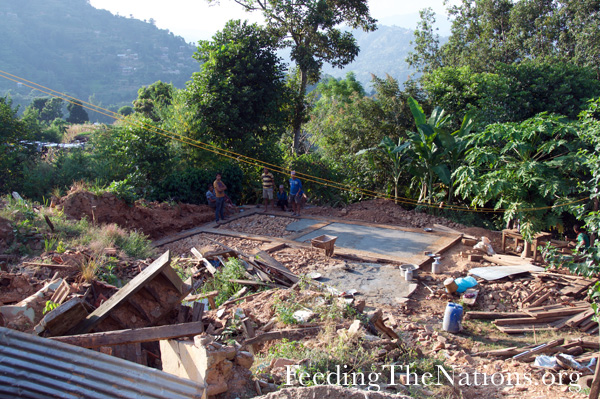 Rebuilding Nepal Through Food & Houses