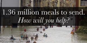 1.36 million meals to send. How Will You Help?