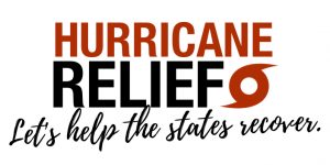 Hurricane Relief. Lets help the sates recover