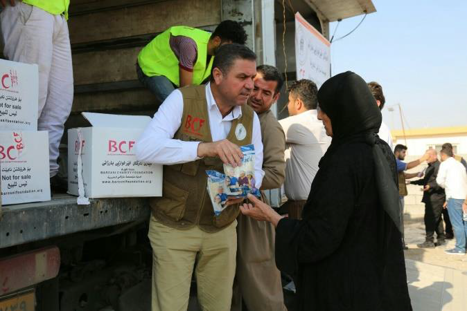 food distribution in Syria